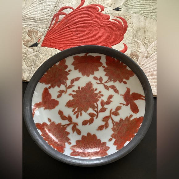 Neiman Marcus Lead & Porcelain Bowl - Picture 9 of 9